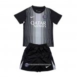 Prima Maglia Paris Saint-Germain Portiere 25/26 Bambino Nero