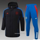 Spagna Nero Chandal de Invierno del 24-25