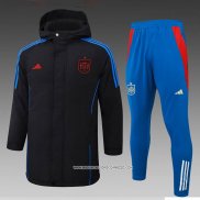 Spagna Nero Chandal de Invierno del 24-25