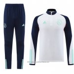 Tuta da Track Felpa Ajax 23/24 Bianco
