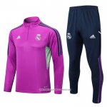 Tuta da Track Felpa Real Madrid 22/23 Purpura
