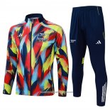 Tuta da Track Giacca Arsenal 25/26 Blu Giallo Rosso