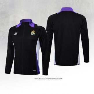 Tuta da Track Giacca Real Madrid 2024 Nero -25