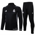 Tuta da Track Giacca Real Madrid Nero 25-26