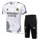 Tuta da Track Real Madrid 2024 Manica Corta Bianco - Pantaloncini Dragon -25