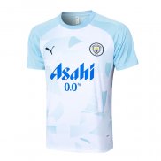 Maglia Allenamento Manchester City 24/25 Blu