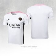 Maglia Allenamento Paris Saint-Germain Jordan Bianco 24-25