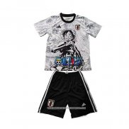 Maglia Giappone Bambino Bianco Anime 2025-2026
