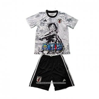 Maglia Giappone Bambino Bianco Anime 2025-2026