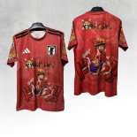 Maglia Giappone ONE PIECE 25/26 Rosso Thailandia