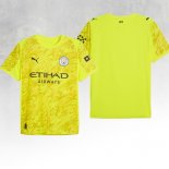 Maglia Manchester City Portiere 25/26 Giallo