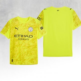 Maglia Manchester City Portiere 25-26 Giallo