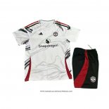 Maglia Manchester United Special 25/26 Bambino Bianco
