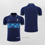 Maglia Polo Tottenham Hotspur 22/23 Blu Scuro