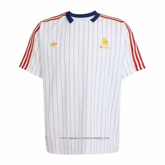 Maglia Prematch Roma 25/26 Bianco