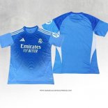 Maglia Real Madrid Portiere Blu 25-26