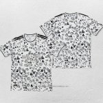 Maglia Real Madrid Special 25/26 Bianco Nero Thailandia