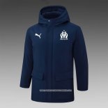 Olympique Marsiglia 2024 Blu Chaqueta Invierno del -25