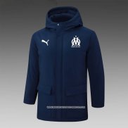 Olympique Marsiglia 2024 Blu Chaqueta Invierno del -25