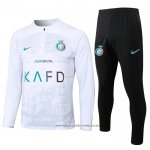 Tuta da Track Felpa Al Nassr 24/25 Bianco