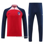 Tuta da Track Felpa Atletico Madrid 23/24 Rosso