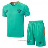 Tuta da Track Fluminense 25/26 Manica Corta Verde - Pantaloncini