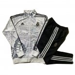 Tuta da Track Giacca Real Madrid Dragon 24/25 Bianco