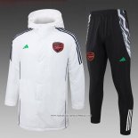 Arsenal Bianco Chandal de Invierno del 24-25