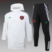 Arsenal Bianco Chandal de Invierno del 24-25