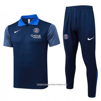 Conjunto Polo Paris Saint-Germain 25/26 Blu