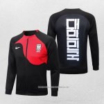 Giacca Corea del Sud 22/23 Nero e Rosso