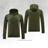 Giacca con Cappuccio Napoli Verde 24-25