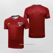 Maglia Allenamento Sao Paulo 25/26 Rosso