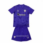 Maglia Athletic Bilbao 25/26 Bambino Purpura Porter