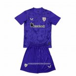 Maglia Athletic Bilbao 25/26 Bambino Purpura Porter