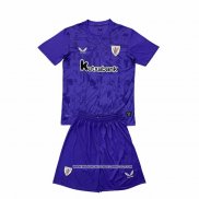 Maglia Athletic Bilbao 25/26 Bambino Purpura Porter