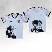 Maglia Giappone One Piece Luffy 2025 Bianco Anime