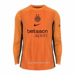 Maglia Inter Portiere 25/26 Manica Lunga Arancione