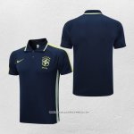Maglia Polo Brasile 22/23 Blu Scuro