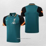 Maglia Polo Liverpool 22/23 Verde