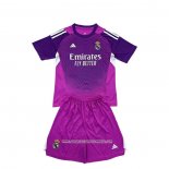 Maglia Real Madrid Portiere Bambino Purpura 25-26