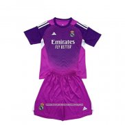 Maglia Real Madrid Portiere Bambino Purpura 25-26