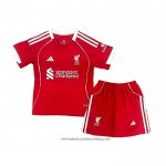 Prima Maglia Liverpool 25/26 Bambino