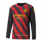 Seconda Maglia Manchester City 22/23 Manica Lunga