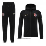 Tuta con Cappuccio Barcellona 2024 Nero -25