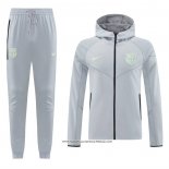 Tuta con Cappuccio Barcellona 2025 Grigio