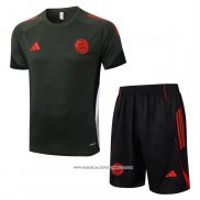 Tuta da Track Bayern Monaco 25/26 Manica Corta Verde - Pantaloncini