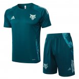 Tuta da Track Cruzeiro 2024 Manica Corta Verde - Pantaloncini -25