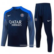 Tuta da Track Felpa Paris Saint-Germain 25/26 Blu