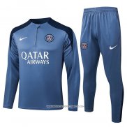 Tuta da Track Felpa Paris Saint-Germain 25/26 Grigio